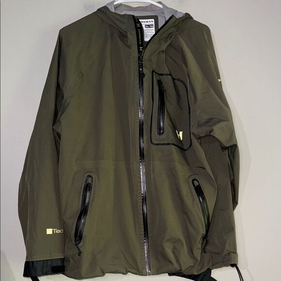 Hodgman Olive Green Outdoor Jacket - Picture 1 of 13